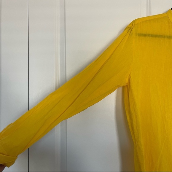 Antica Sartoria By Giacomo Cinque Button Front Tunic Blouse - Picture 5 of 6